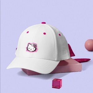 Hello Kitty white cap hat